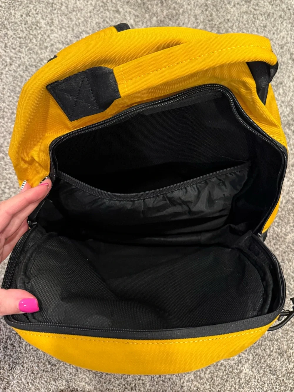 NWT Cookies Stasher Smell Proof Backpack Yellow Black